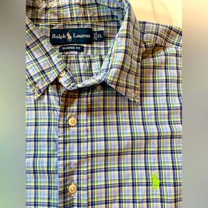 Sz XL- Ralph Lauren short sleeve button down shirt, Classic fit
